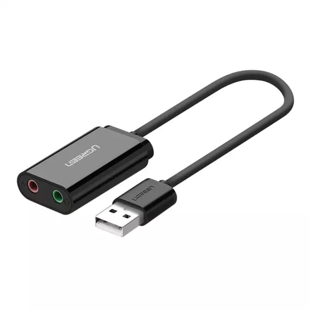 UGreen USB 2.0 External Sound Adapter - 30724 (4823518740580) UGreen USB 2.0 External Sound Adapter - 30724 (4823518740580)